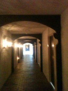 A hallway at Christ the King Retreat Center